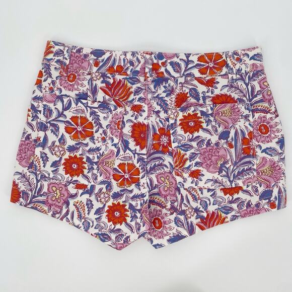 Gap For Good 3” Shorts Sz 4 Flower Floral Print Vacation Tropical Cotton New - Picture 8 of 8